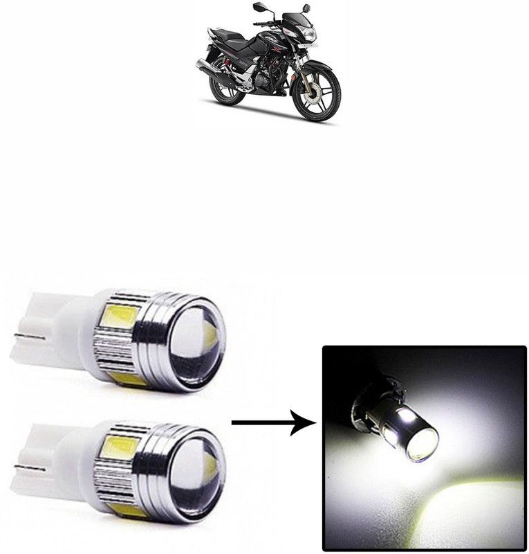 Vagary SOLID STRUCTUTE,STANDARD BASE SUPER BRIGHT PARKING/LICENSE PLATE LIGHT-113 Back Up Lamp Motorbike LED for Hero (12 V, 18 W)  (CBZ Xtreme, Pack of 2)
