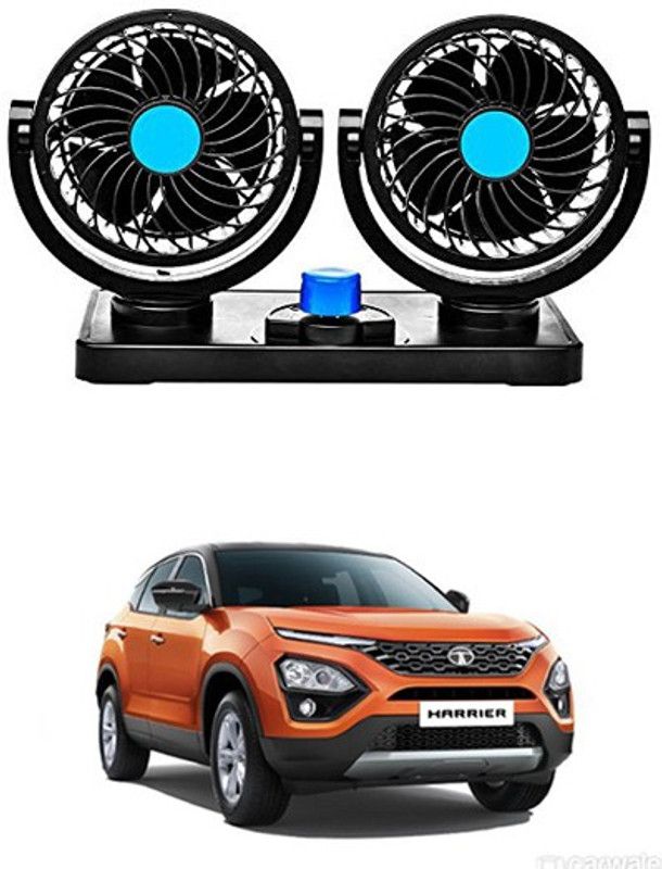 RKPSP 360 Degree Car Fan - 12V,Dual Head Fans,Car dashboard fan For Harrier Car Interior Fan  (12 V)