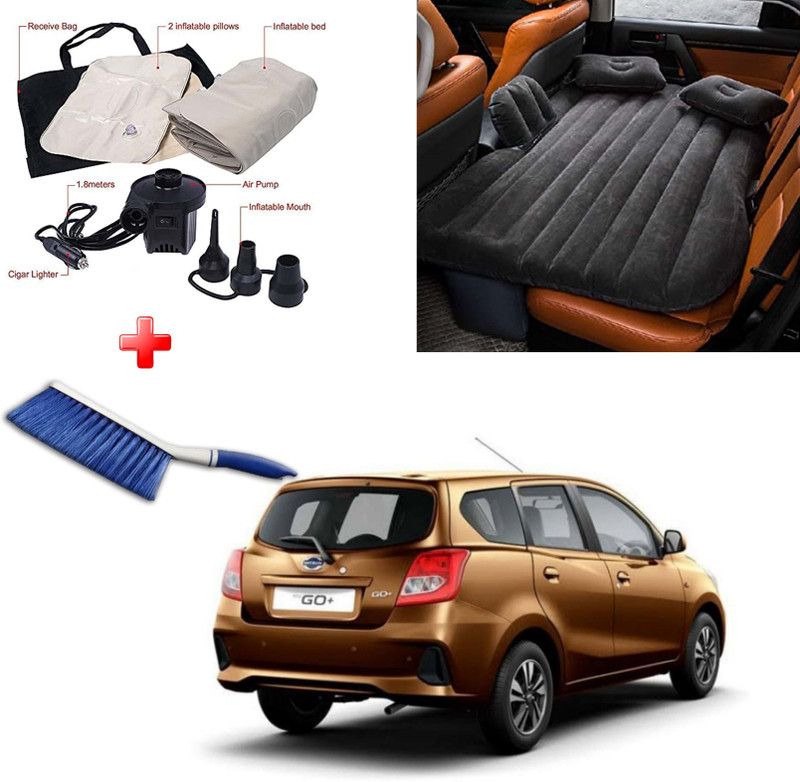 AUTO'SJET ™ Car Inflatable Bed with Cleaning Brush for Go+ ™ Car Inflatable Bed with Cleaning Brush for Go+ Car Inflatable Bed  (Go+)