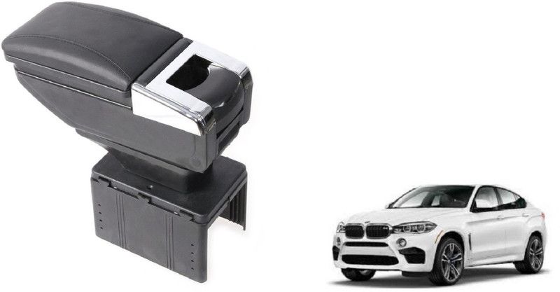 Auto Oprema Centre Car Armrest Black Color Aar-291 Car Armrest  (BMW, X6)