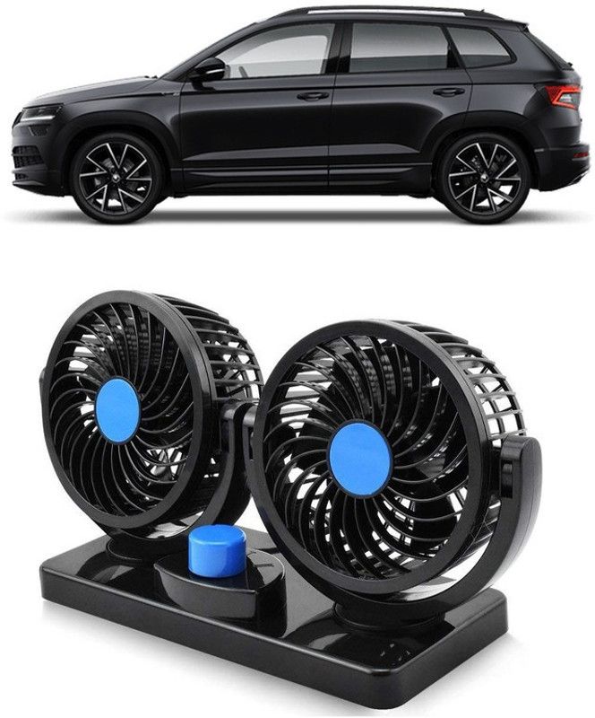Amulite Car Fan 12V 360 Head 2 Speed Quiet Strong for All Vehicles-CF485 Car Interior Fan  (12 V)