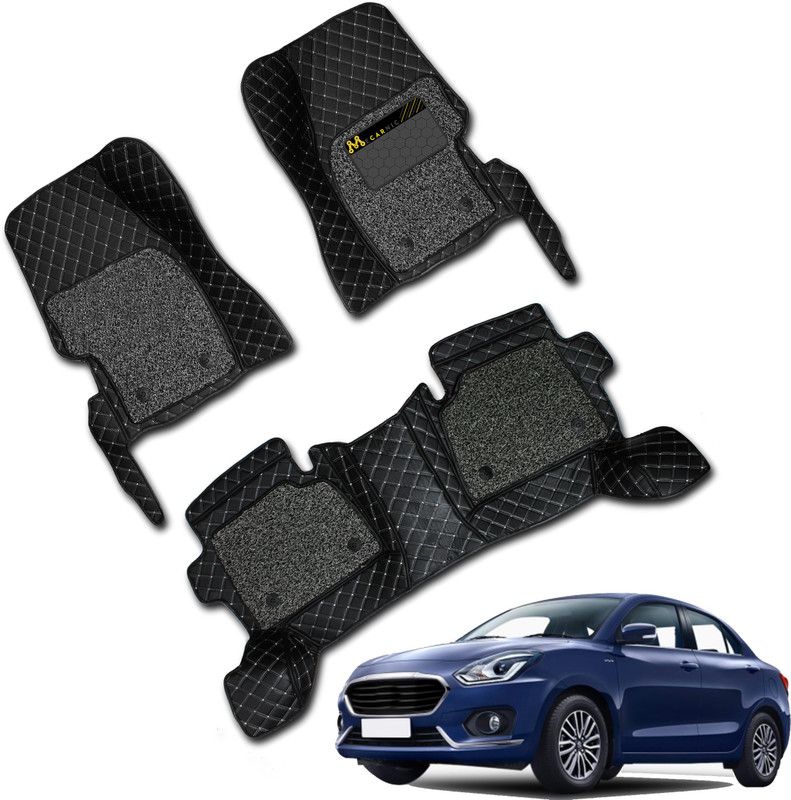 Mecarnic Leatherite 7D Mat For Maruti Suzuki New Dzire  (Black)