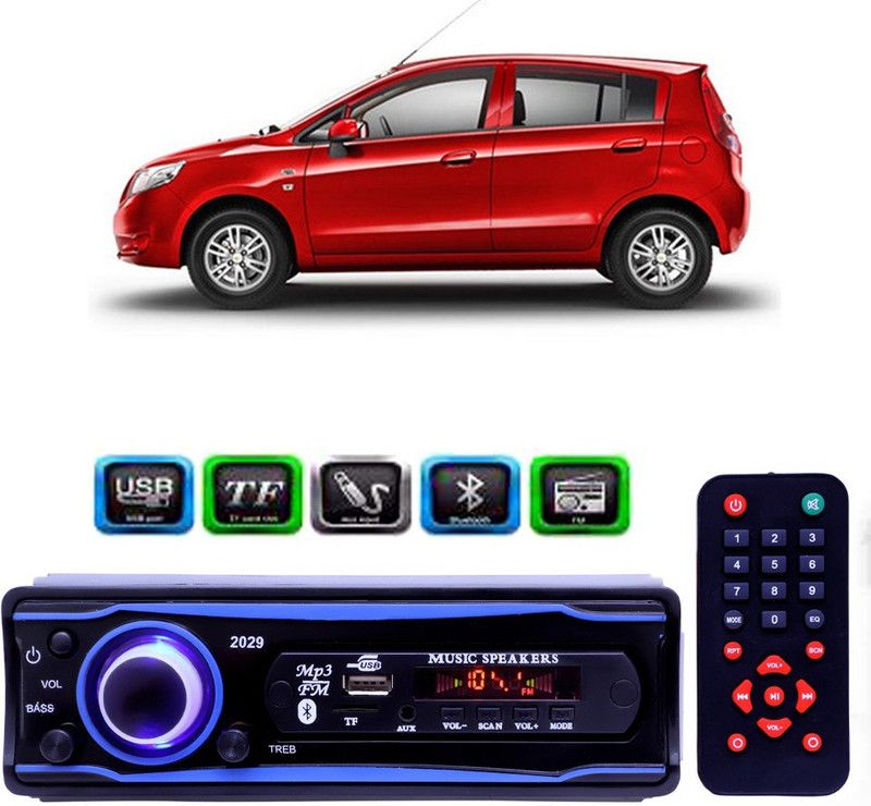 Genipap STEREO-999 BLUETOOTH/USB/SD/AUX/FM/MP3 (BLUE & Black)-91 Car Stereo  (Single Din)