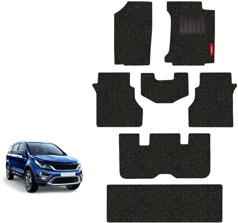 elegant PVC Standard Mat For Tata Hexa  (Black)