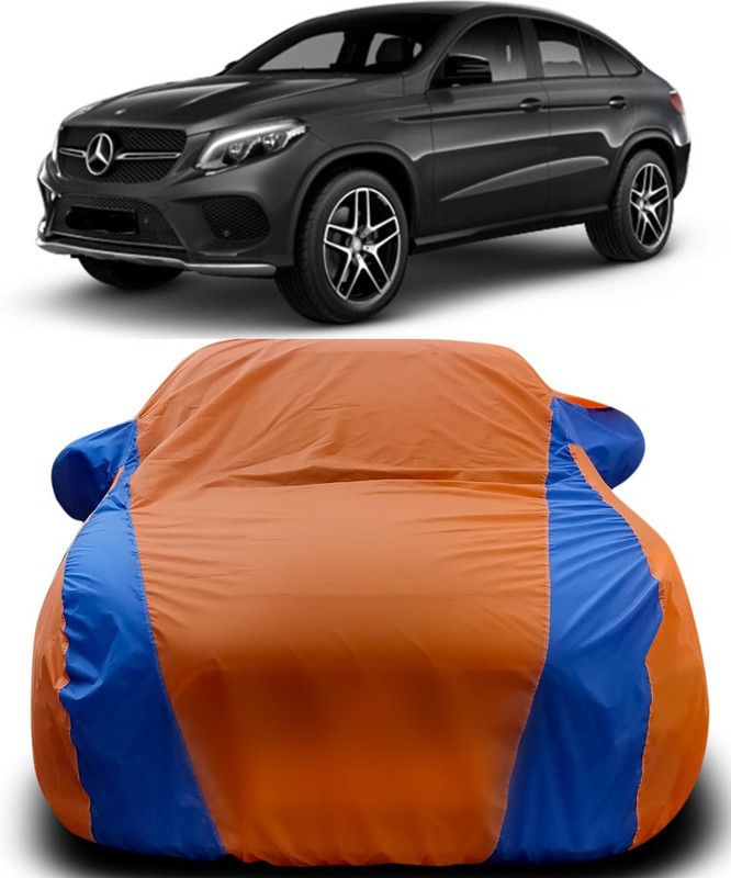 THE REAL ARV Car Cover For Mercedes Benz GLE New (With Mirror Pockets)  (Orange, Blue)