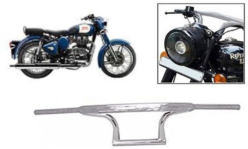 victrix SIDE CURVE HANDLE _CHROME27 Handle Bar  (Silver)
