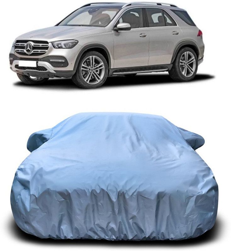 Genipap Car Cover For Mercedes Benz GLE Facelift (With Mirror Pockets)  (Silver)