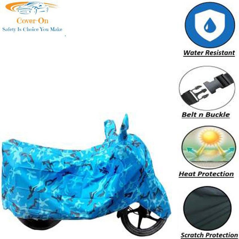 CoverOn Two Wheeler Cover for Hero  (Maestro Edge, Blue)
