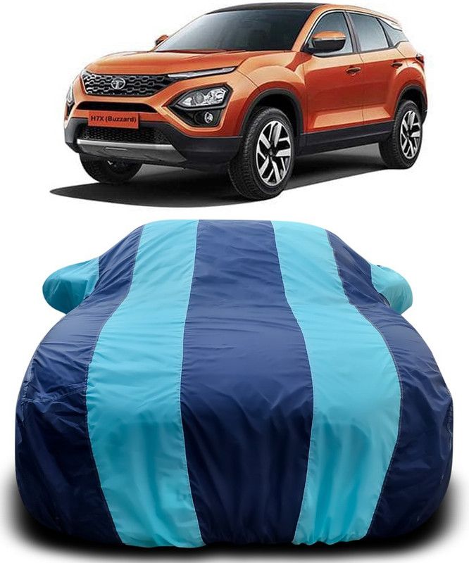 Genipap Car Cover For Tata Buzzard (With Mirror Pockets)  (Blue, Blue)
