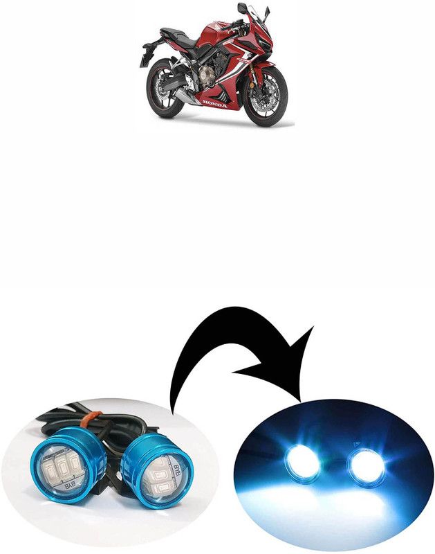 Vagary WATERPROOF BLINKING LIGHT WITH 3 MODES-261 Brake Light, Tail Light, License Plate Light, Parking Light Motorbike LED for Honda (12 V, 10 W)  (CBR 600RR, Pack of 2)