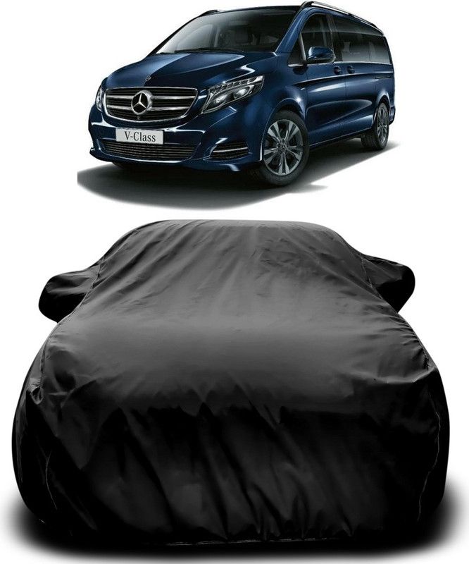 AutoBurn Car Cover For Mercedes Benz V-Class (With Mirror Pockets)  (Black)