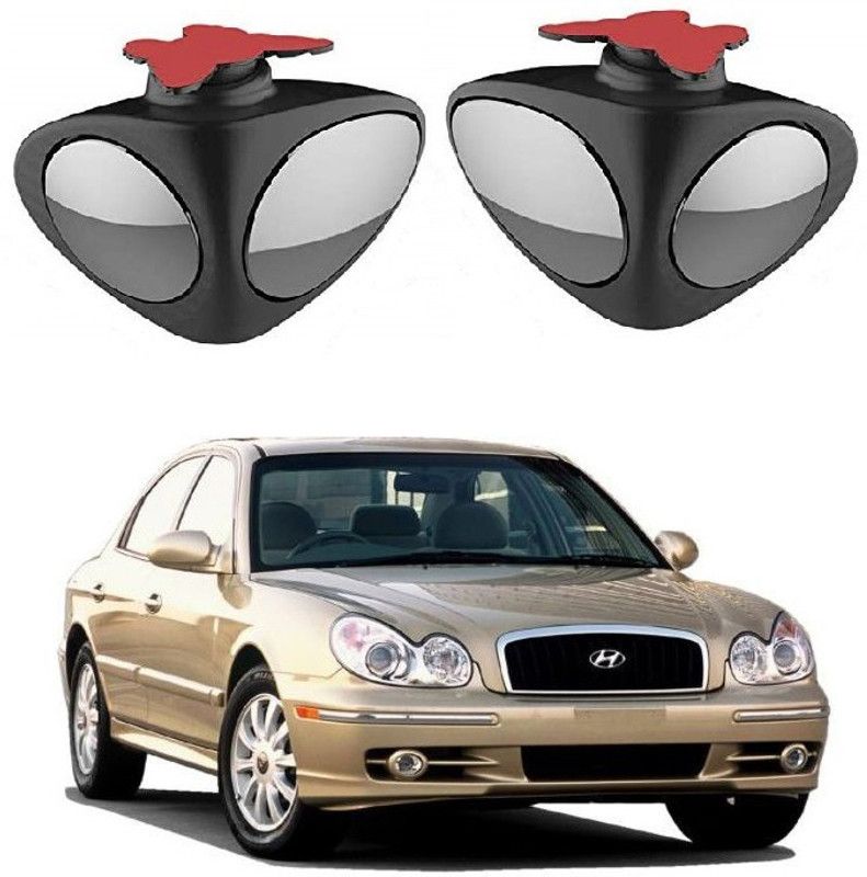 PRTEK Manual Dual Mirror For Hyundai Sonata  (Left, Right)