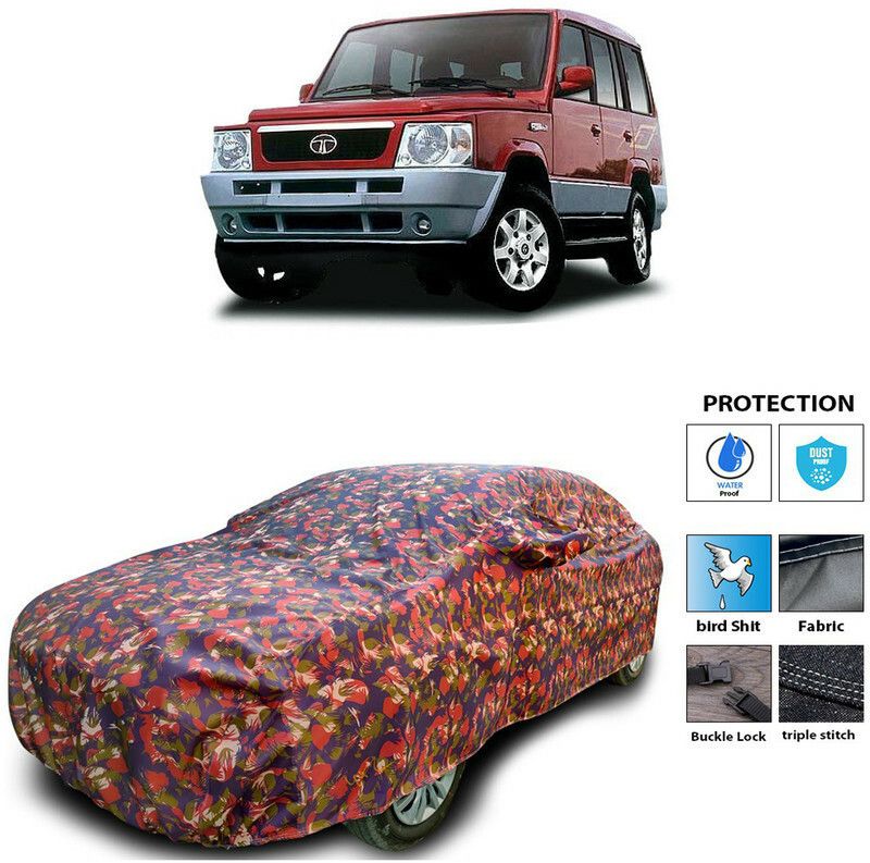 Ascension Car Cover For Tata Spacio (With Mirror Pockets)  (Multicolor)