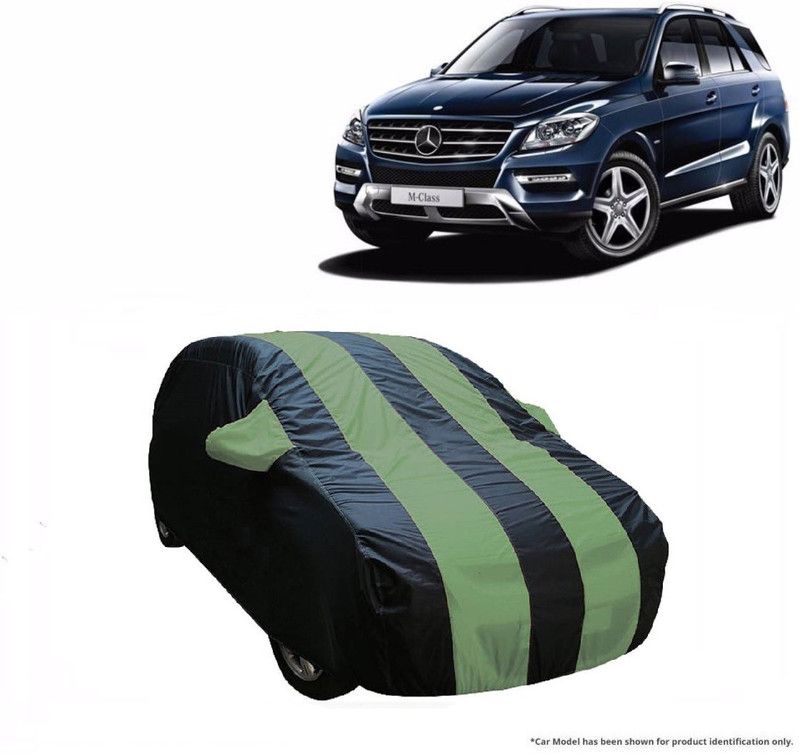 Flipkart SmartBuy Car Cover For Mercedes Benz ML250 (With Mirror Pockets)  (Green, Blue)