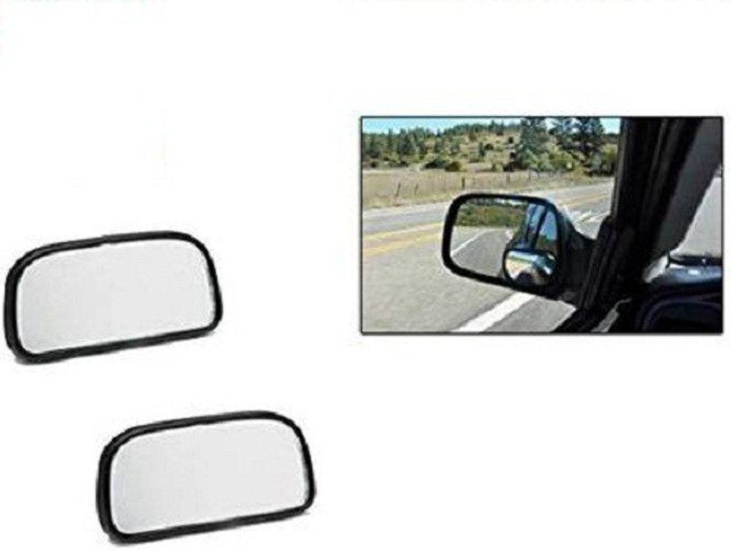 ACCESSOREEZ Manual Blind Spot Mirror For Universal For Car Universal For Car  (Right, Left)