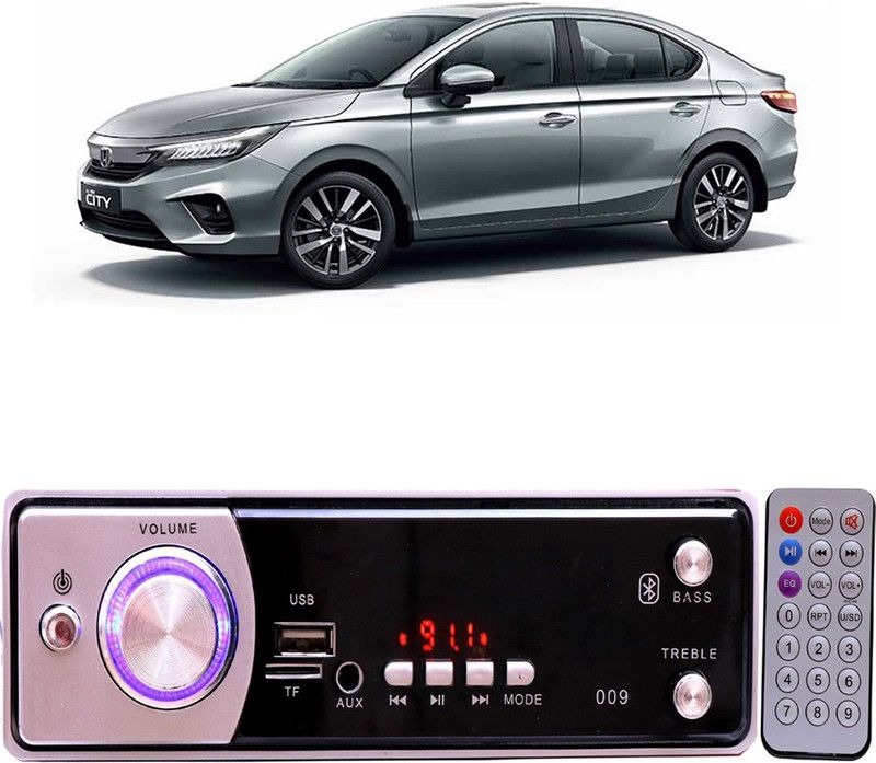 YUNEIK Silver009 BLUETOOTH/USB/SD/AUX/FM/MP3 Car Stereo ( Single Din) Y-151 Car Stereo  (Single Din)