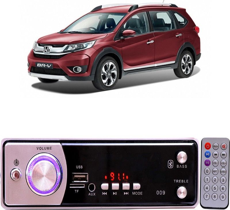 Bluedrum Silver009 BLUETOOTH/USB/SD/AUX/FM/MP3 Car Stereo ( Single Din) B-147 Car Stereo  (Single Din)