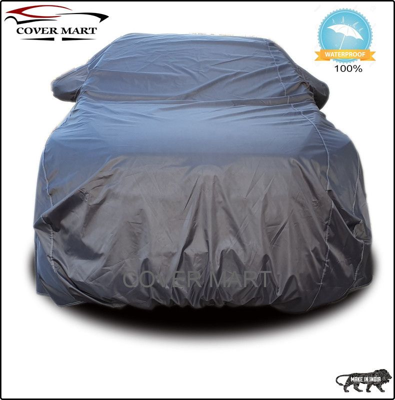 COVER MART Car Cover For Maruti Suzuki Alto 800 LX (With Mirror Pockets)  (Grey)