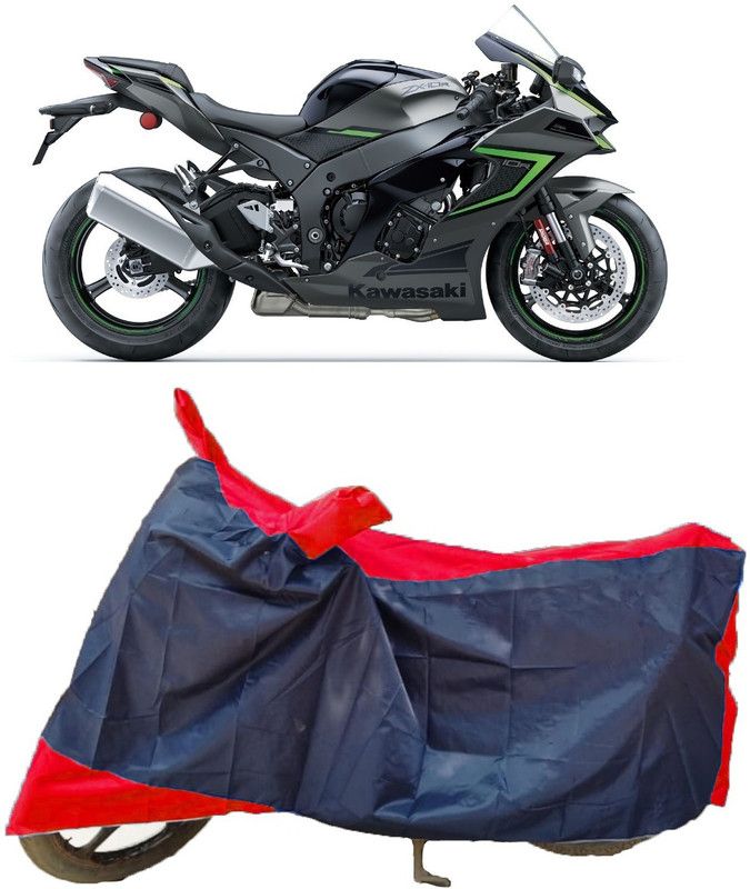 ANTOFY Two Wheeler Cover for Kawasaki  (Ninja ZX 10R, Multicolor)