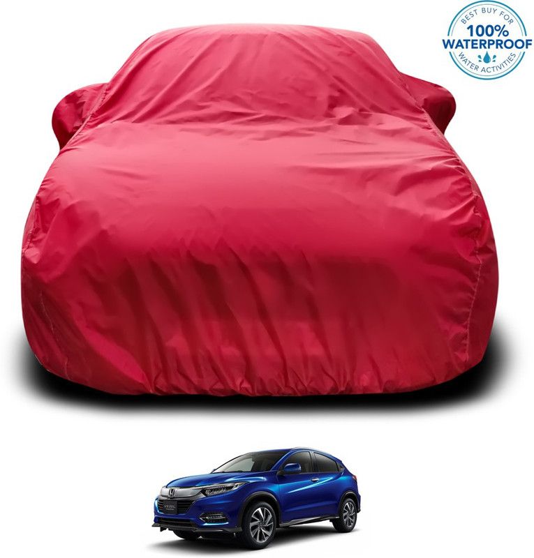 GOSHIV-car and bike accessories Car Cover For Honda Vezel (With Mirror Pockets)  (Maroon)