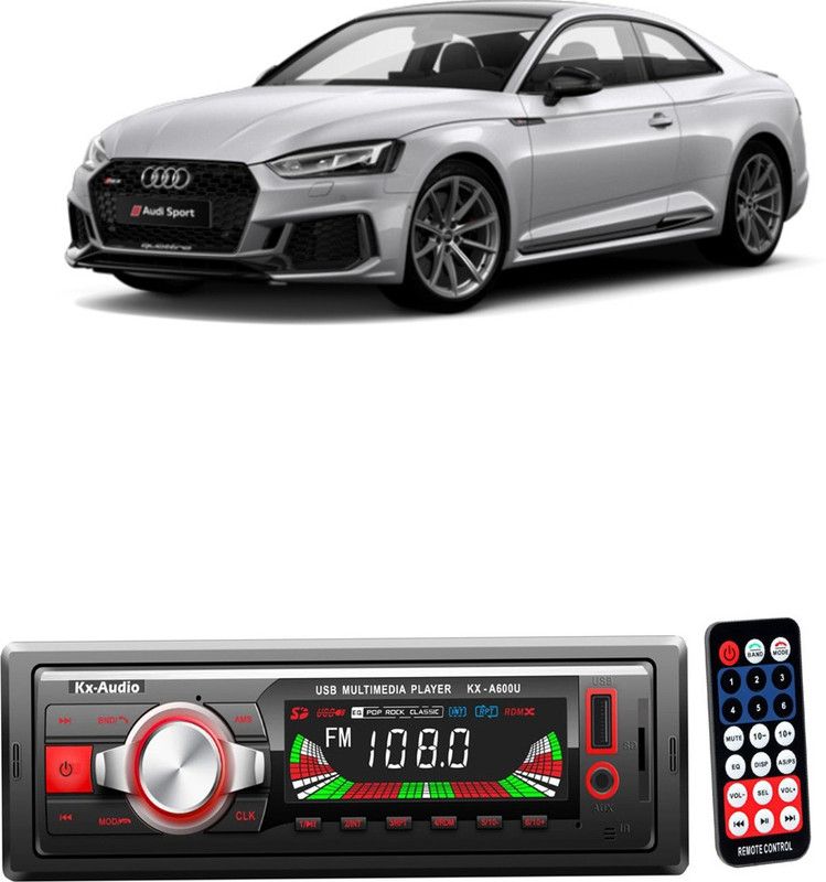 JBRIDERZ KX-A600U BLUETOOTH/USB/SD/AUX/FM/MP3 with Phone Caller Id Receiver B 25 Car Stereo  (Single Din)