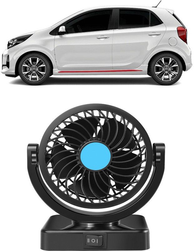 Enfield Works Cooling Car Fan 360 Degree Rotatable For vehicle-CF 231 Car Interior Fan  (12 V)
