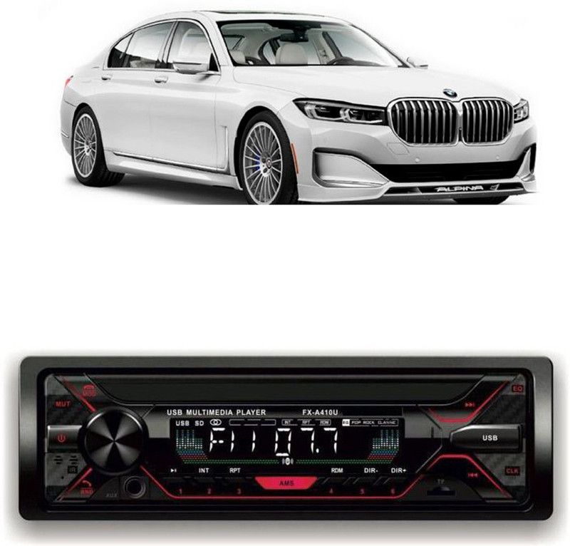 Dvis Car Stereo FX- A100U Car Stereo with Bluetooth, USB, SD Card , Aux D-849 Car Stereo  (Single Din)