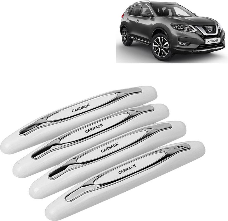Pious Silicone, Plastic Car Door Guard  (White, Pack of 4, Nissan, X-Trail)