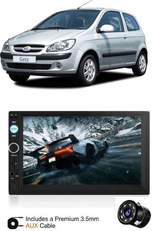 Dvis 7Inch HD DoubleDin TouchScreen with Rear View Camera Support With Camera D-1169 Car Stereo  (Double Din)