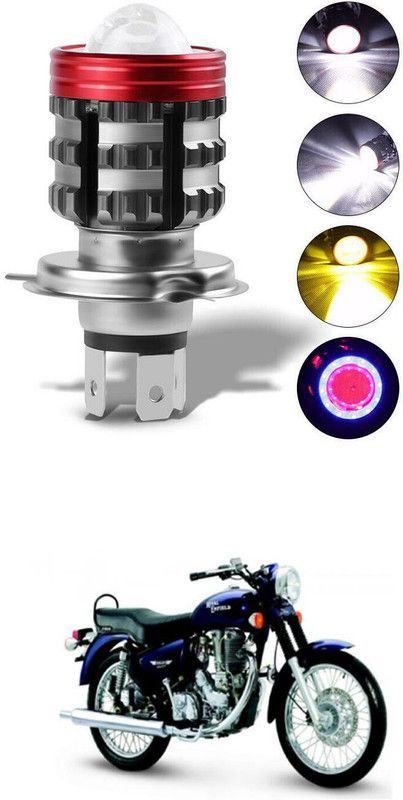 PECUNIA Universal H4 LED Headlight Bulb with Fan for Car/Motorcycles 61 Headlight, Fog Lamp Car, Motorbike LED (12 V, 20 W)  (Universal For Bike, Pack of 1)