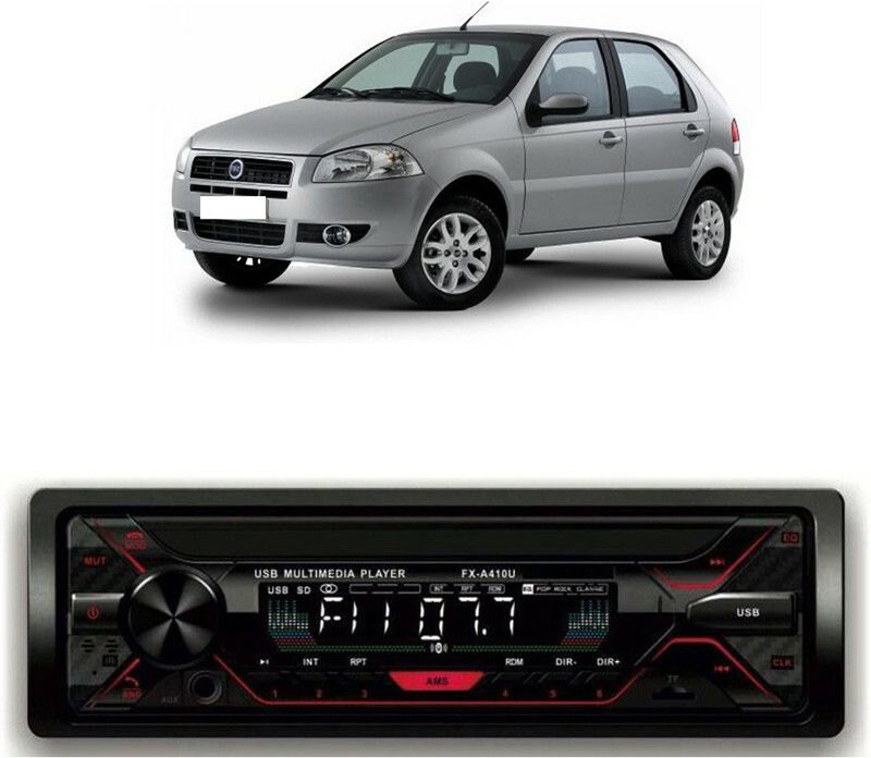 Genipap Car Stereo Single Din FX-A100U - 111 Car Stereo  (Single Din)