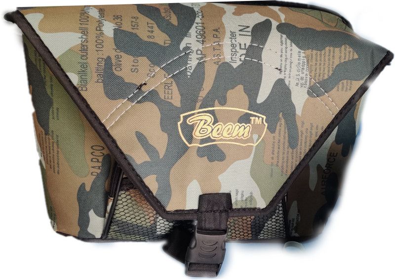 Quicksaif Saddle Bag Multicolor Fabric Motorbike Saddlebag