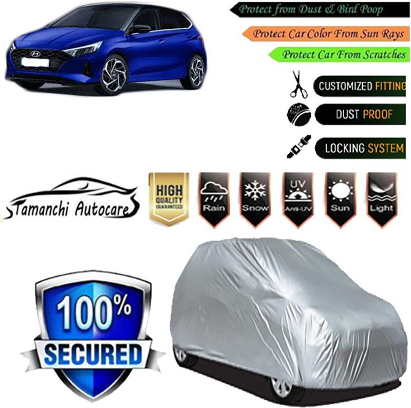 Tamanchi Autocare Car Cover For Hyundai i20 Nsplit  (Silver)