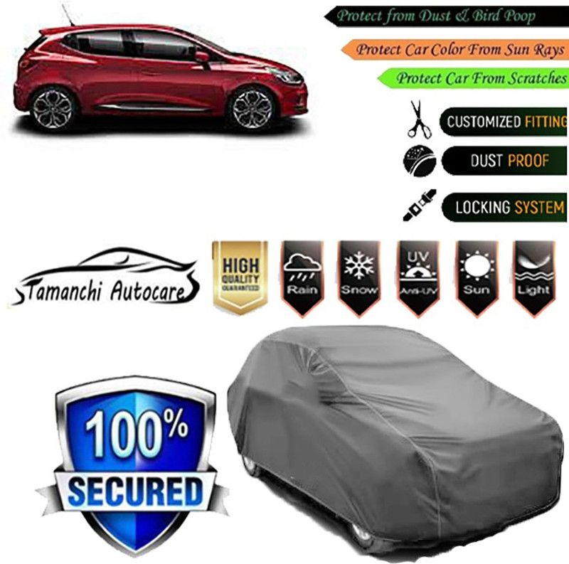 Tamanchi Autocare Car Cover For Renault Clio  (Grey)