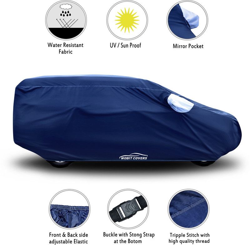 XAFO Car Cover For Mitsubishi Outlander (With Mirror Pockets)  (White)