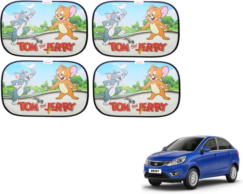 AUTYLE Side Window, Rear Window Sun Shade For Tata Zest  (Multicolor)