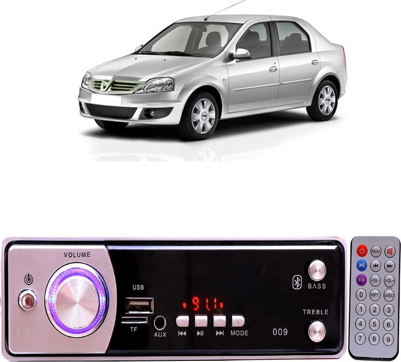 YUNEIK Silver009 BLUETOOTH/USB/SD/AUX/FM/MP3 Car Stereo ( Single Din) Y-284 Car Stereo  (Single Din)