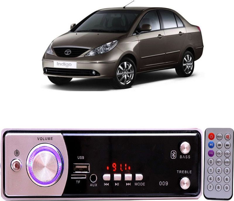 Genipap Silver009 BLUETOOTH/USB/SD/AUX/FM/MP3 Car Stereo ( Single Din) -525 Car Stereo  (Single Din)