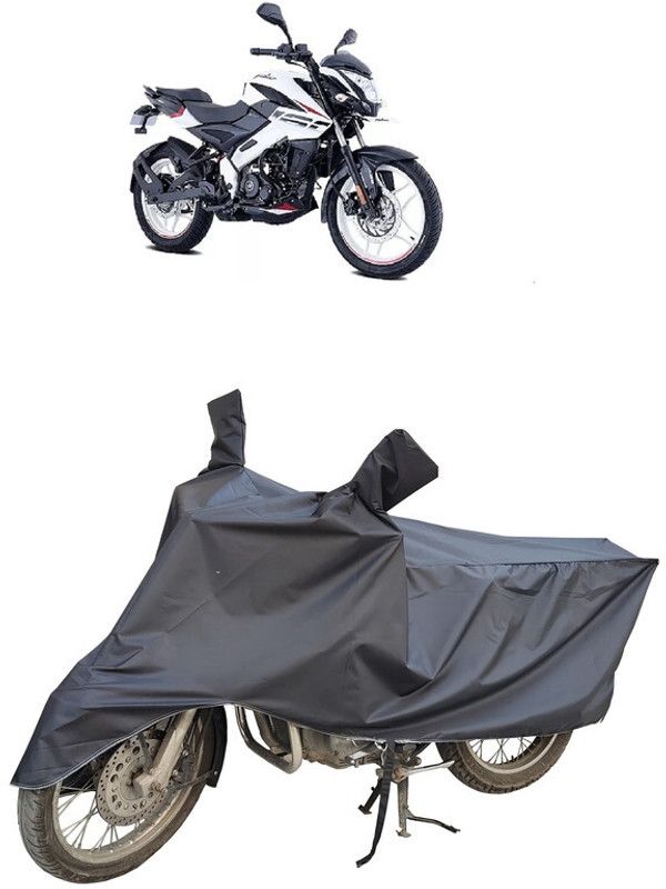 GANPRA Waterproof Two Wheeler Cover for Bajaj  (Pulsar NS 160, Black)
