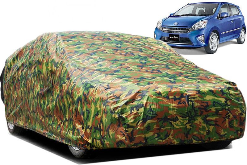 GoldRich Car Cover For Toyota Wigo (Without Mirror Pockets)  (Multicolor)