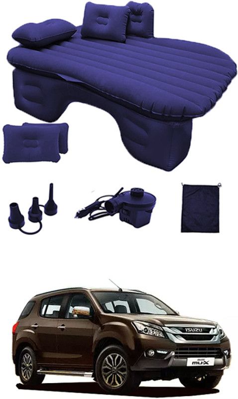 MATIES Car Air Inflatable Car Bed Mattress Airbed Overnighter Blue150 for Tourism Outdoor Camping Swimming Pool for Mux Isuzu 2017 Car Inflatable Bed