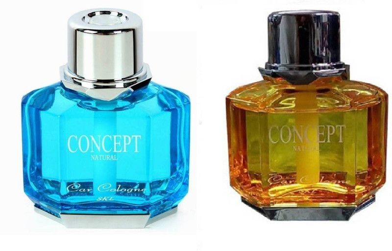 Concept Oceanic Fragrance, Lemon Fragrance Car Freshener  (2 x 70 ml)