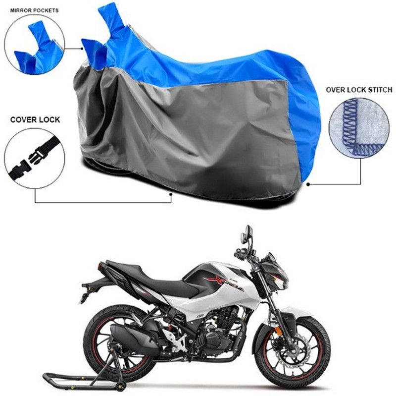 Rhtdmm Waterproof Two Wheeler Cover for Hero  (Xtreme, Blue)