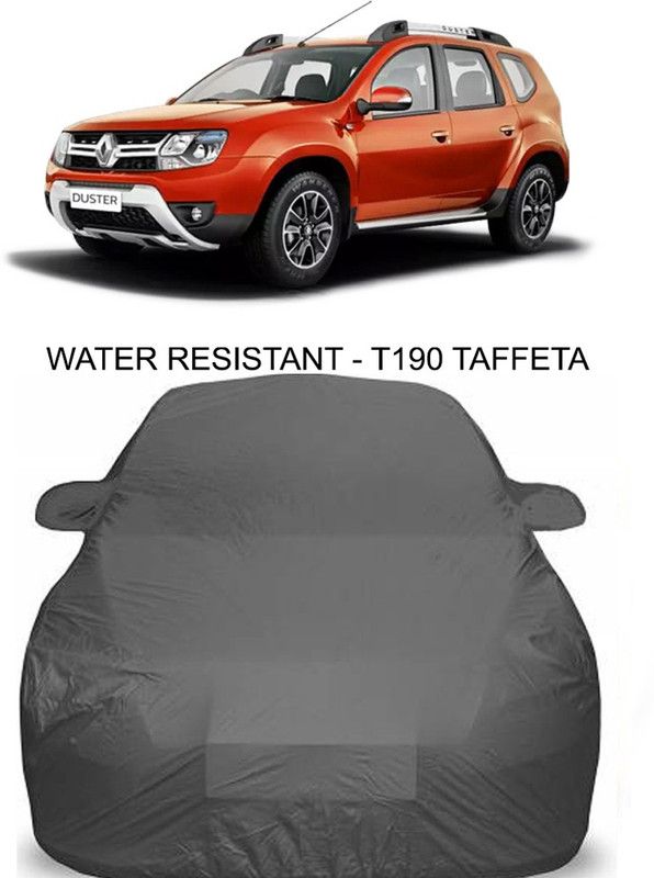 Dvis Car Cover For Renault Duster (With Mirror Pockets)  (Grey)