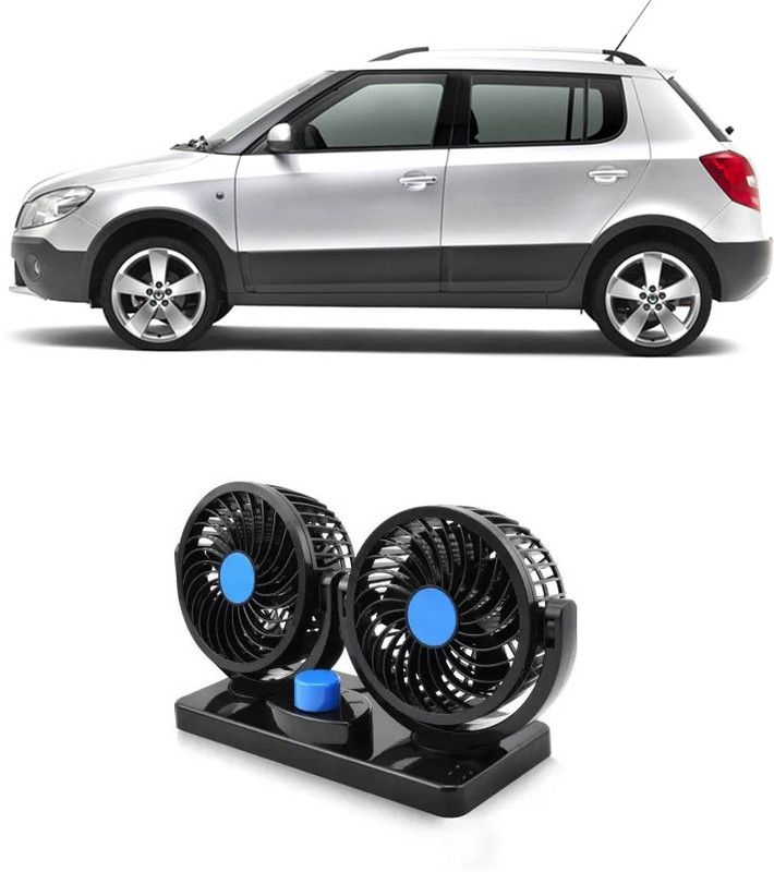 Enfield Works Car Fan 12V 360 Head 2 Speed Quiet Strong for All Auto Vehicles-Y-480 Car Interior Fan  (12 V)