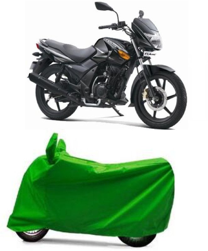 MoTRoX Two Wheeler Cover for TVS  (Flame SR125, Green)