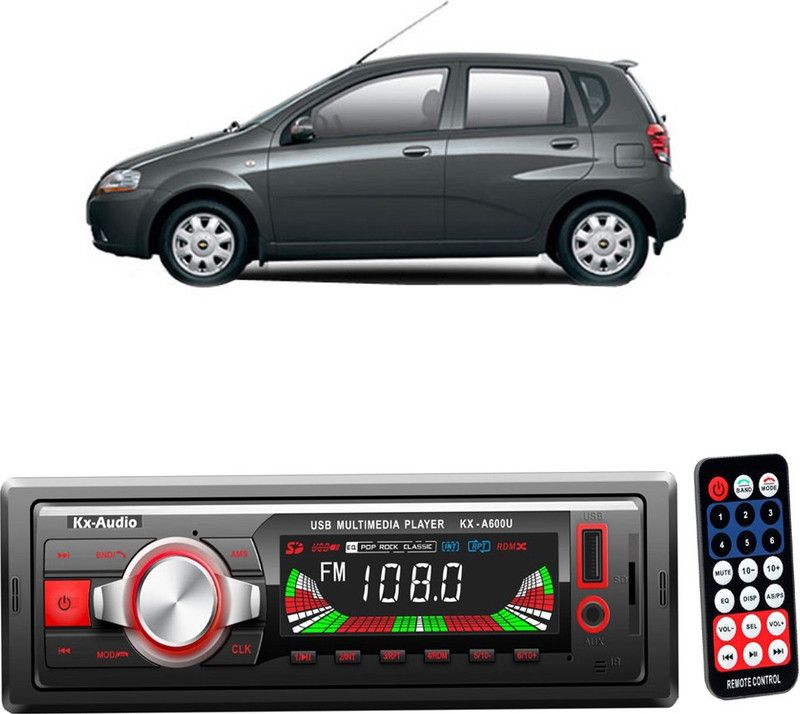 JBRIDERZ KX-A600U BLUETOOTH/USB/SD/AUX/FM/MP3 with Phone Caller Id Receiver E 80 Car Stereo  (Single Din)