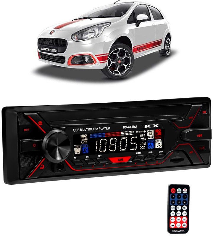 Dvis Car Stereo FX- A100U Car Stereo with Bluetooth, USB, SD Card , Aux D-1096 Car Stereo  (Single Din)