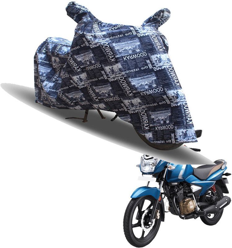 SS FOR YOUR SMART NEEDS Waterproof Two Wheeler Cover for TVS  (Victor New, Multicolor)