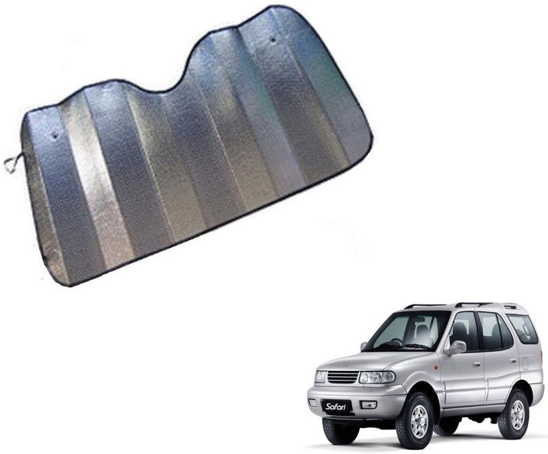 MOCKHE Dashboard Sun Shade For Tata Safari Dicor  (Silver)